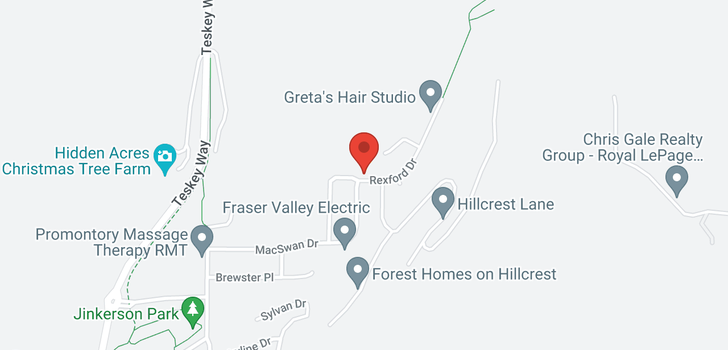map of 6143 REXFORD DRIVE